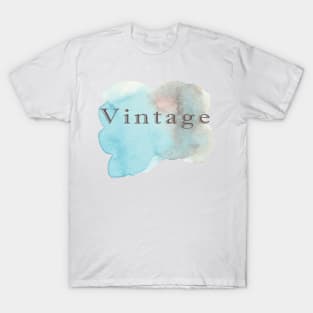 Vintage Watercolor Splotch T-Shirt